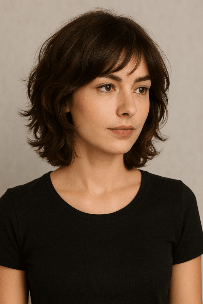 Coupe de cheveux dégradée femme