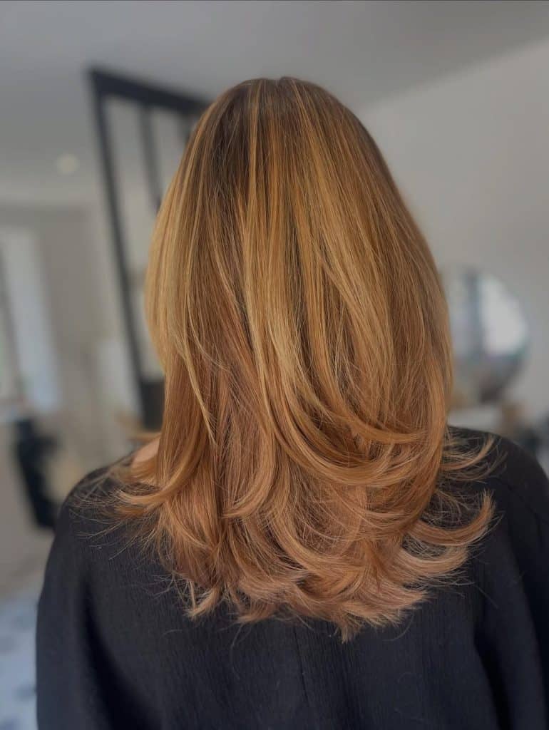 Coupe de cheveux femme dégradée