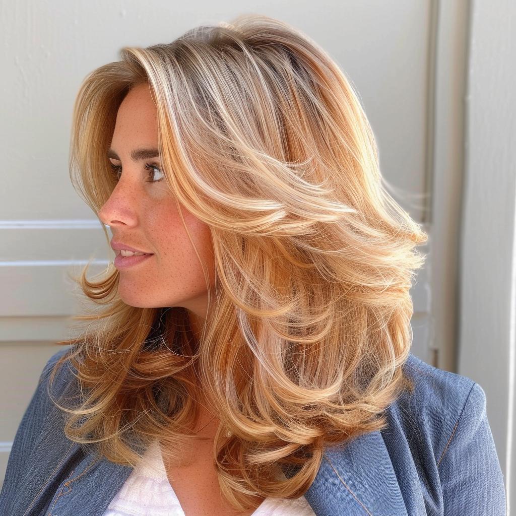 Coupe dégradée femme