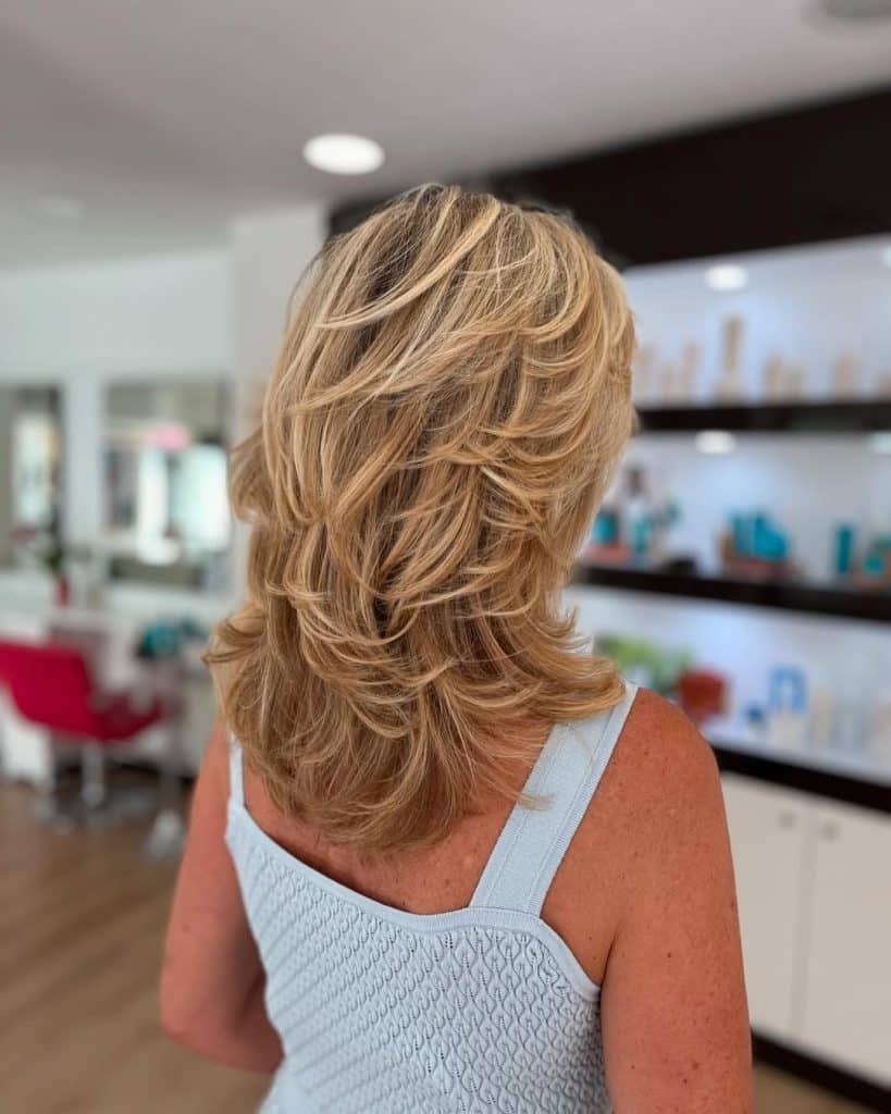 Dégradée coupe femme