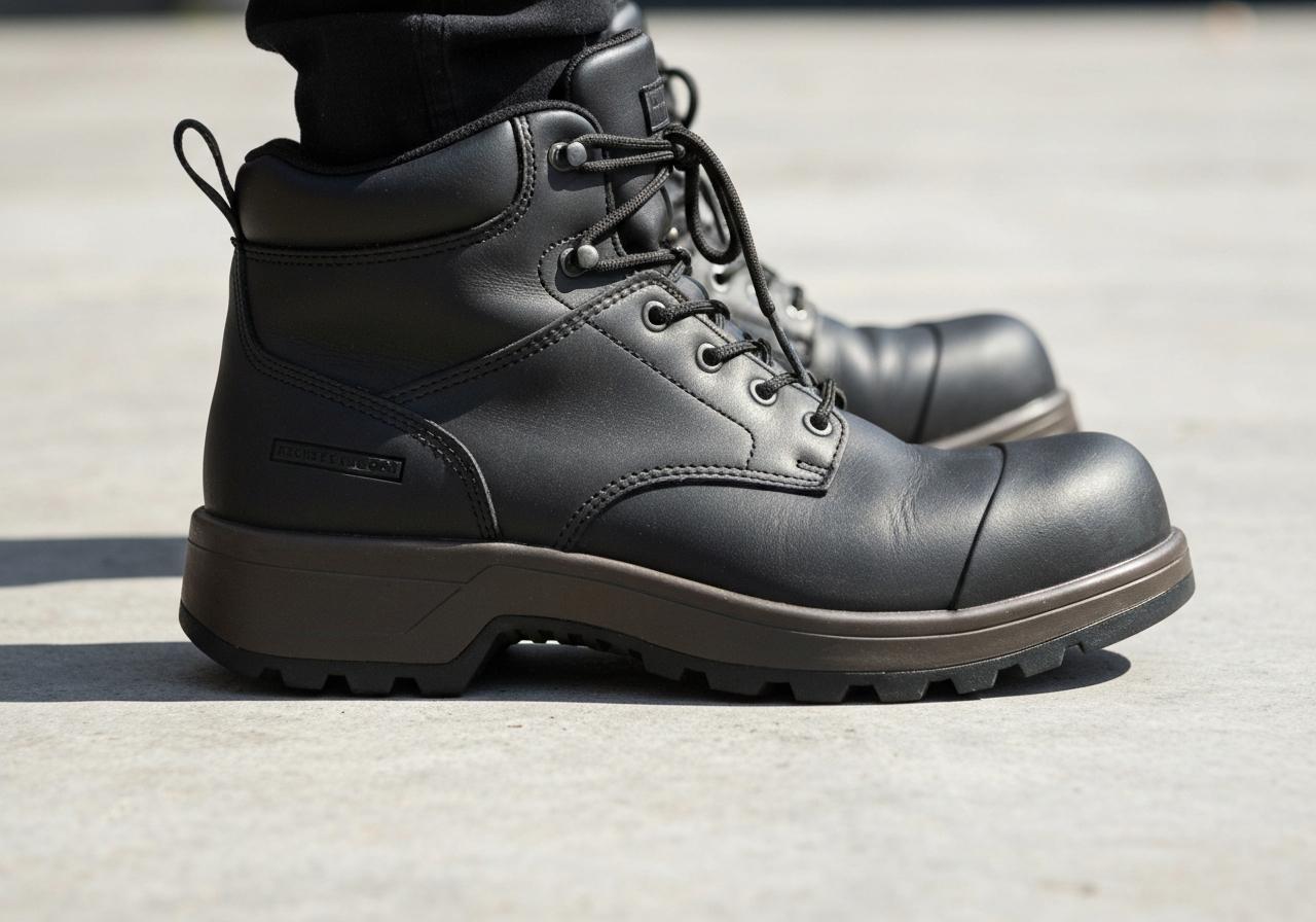 Chaussures de travail adaptées avec semelles soutien voûte plantaire