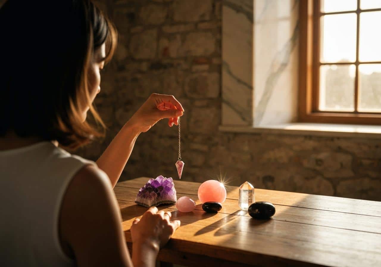 Quelle pierre choisir pour un pendule divinatoire ?