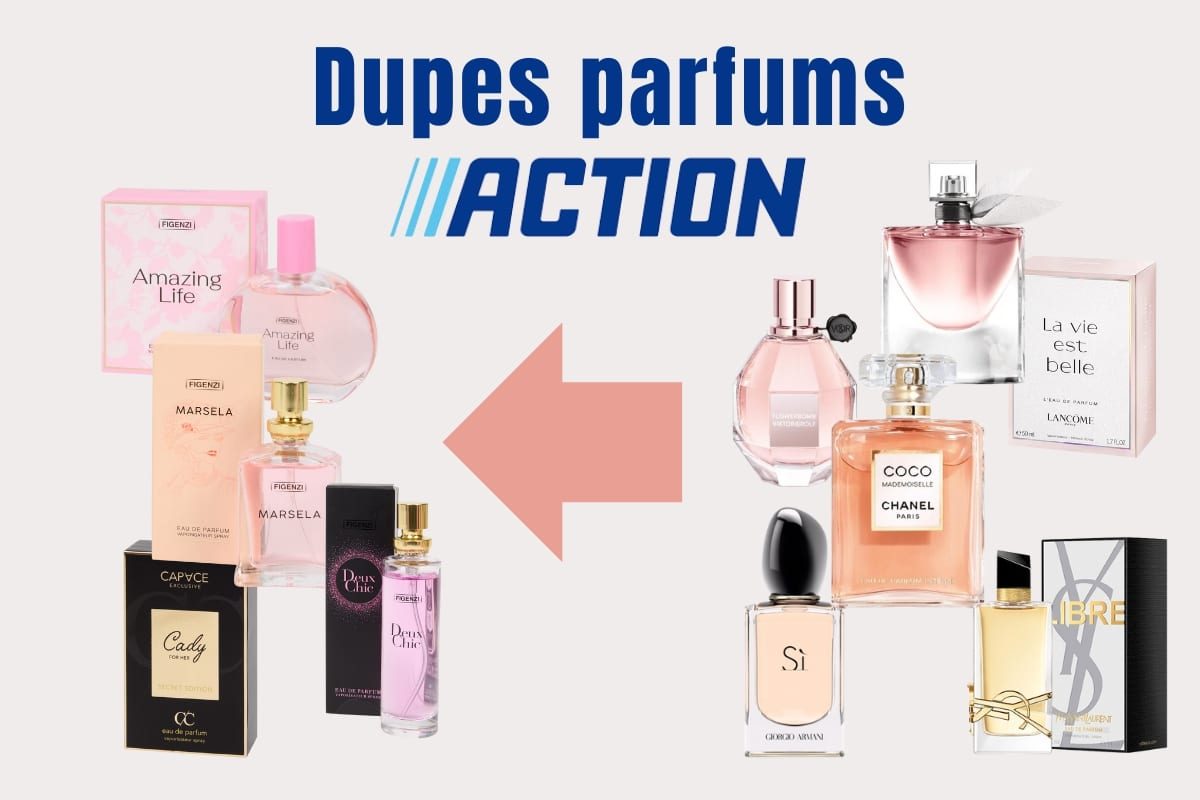 Dupe parfum action