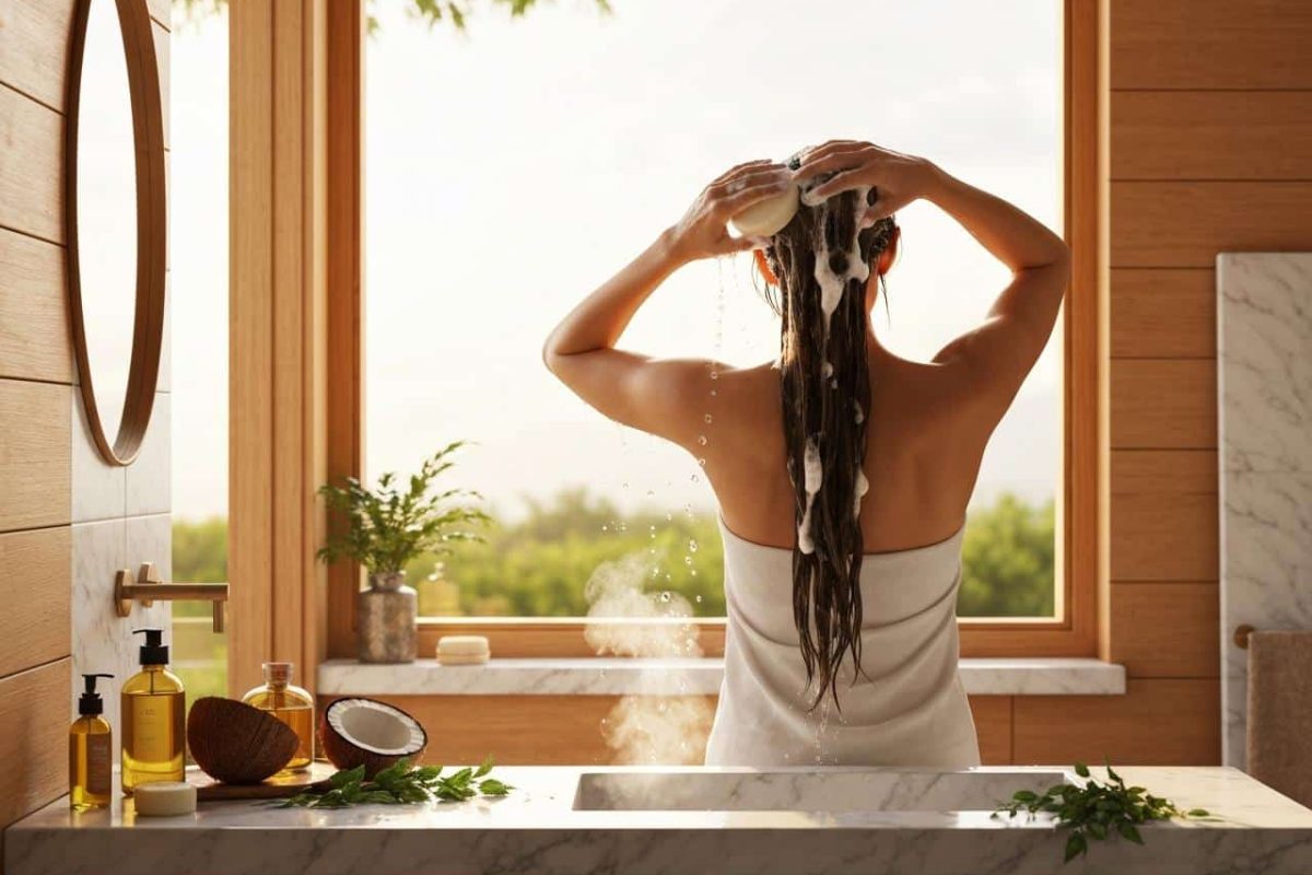 shampoing solide bienfaits cheveux