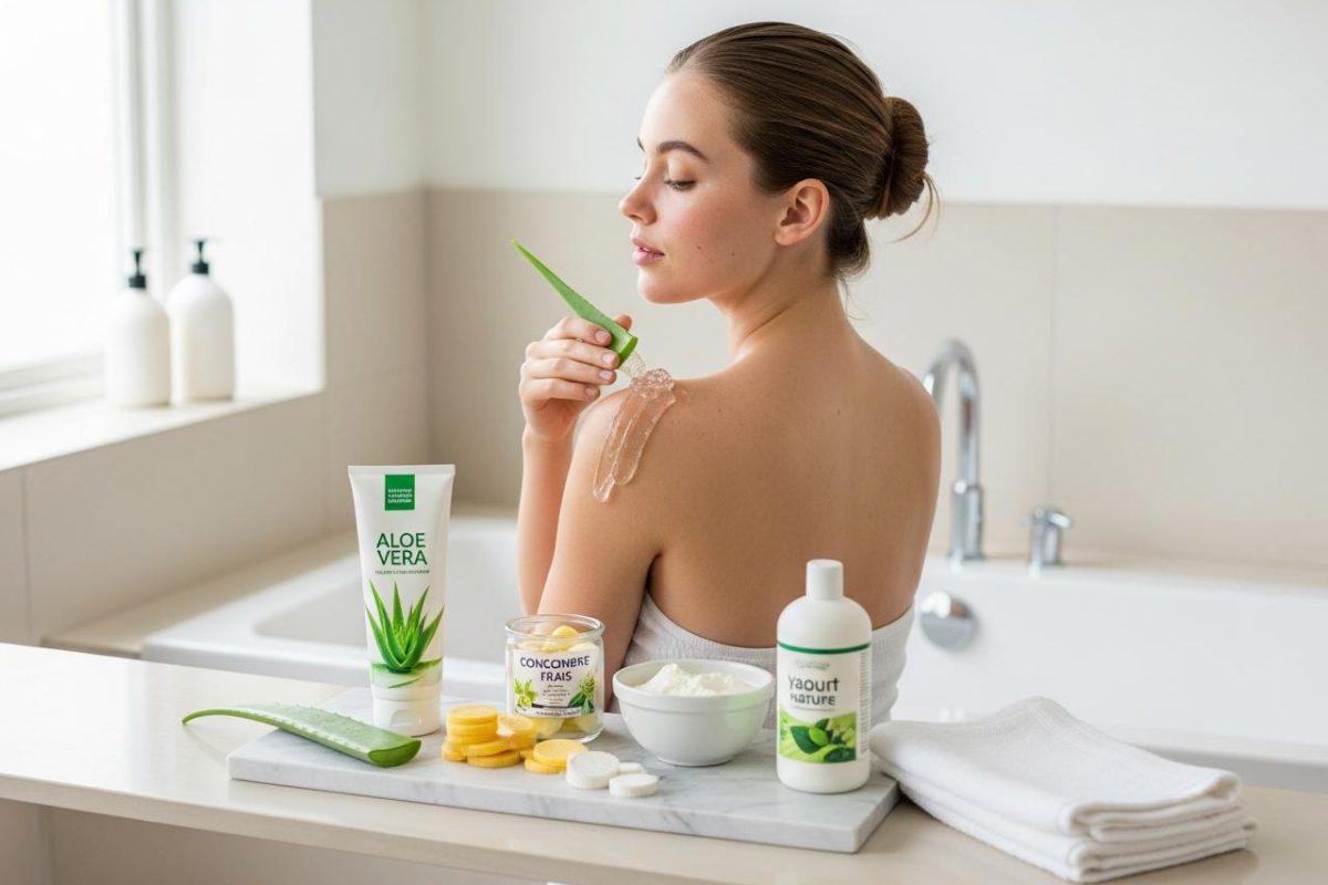 Comment faire disparaître un coup de soleil en 24h ?